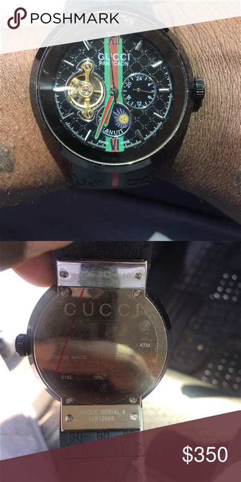 how to tell if a gucci watch is authentic|check gucci watch serial number.